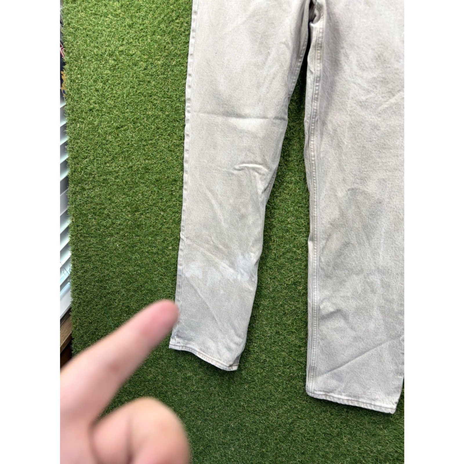 Abercrombie & Fitch Abercrombie & Fitch Jeans Women's Size 12 32-Inch Inseam Light Wash Straight Fit High Rise Cotton Blend Fall Summer Spring Winter Size 34" / US 12 / IT 48 - 6 Thumbnail