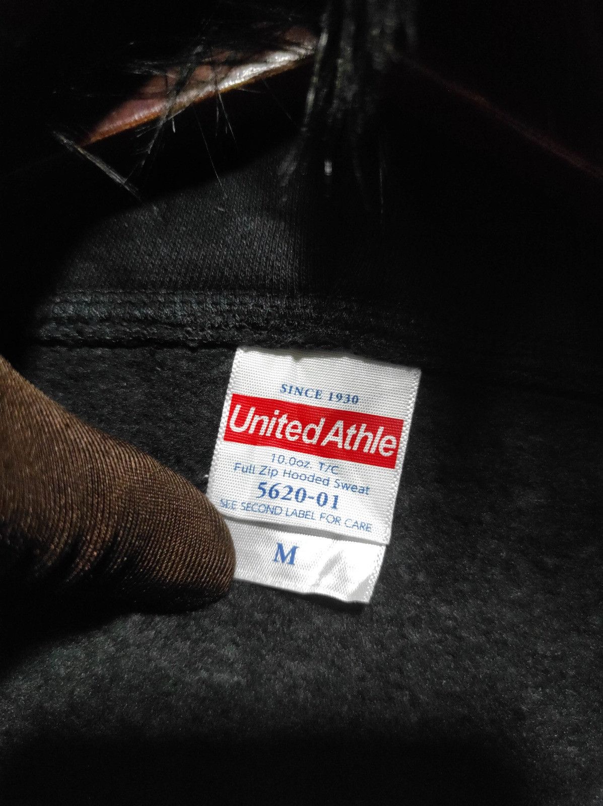 Japanese Brand Lil Swag United Athle Zipper fur hoodie LGB style Size US M / EU 48-50 / 2 - 10 Thumbnail