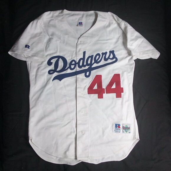 Russell Athletic Vintage Russell Los Angeles Dodgers Darryl Strawberry Jersey Size US L / EU 52-54 / 3 - 2 Thumbnail