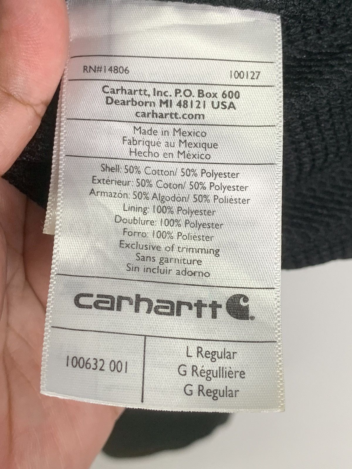 Carhartt × Vintage Vintage Carhartt Hoodies Size US L / EU 52-54 / 3 - 15 Thumbnail