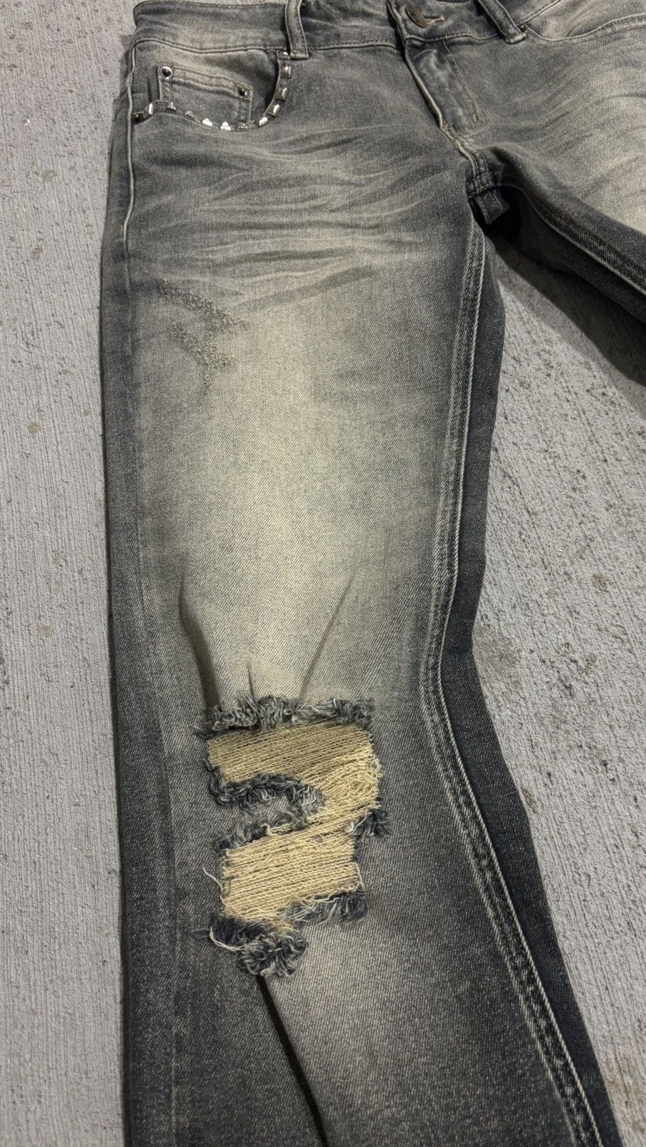 Designer Aosuism Beloit Denim Size US 30 / EU 46 - 3 Thumbnail
