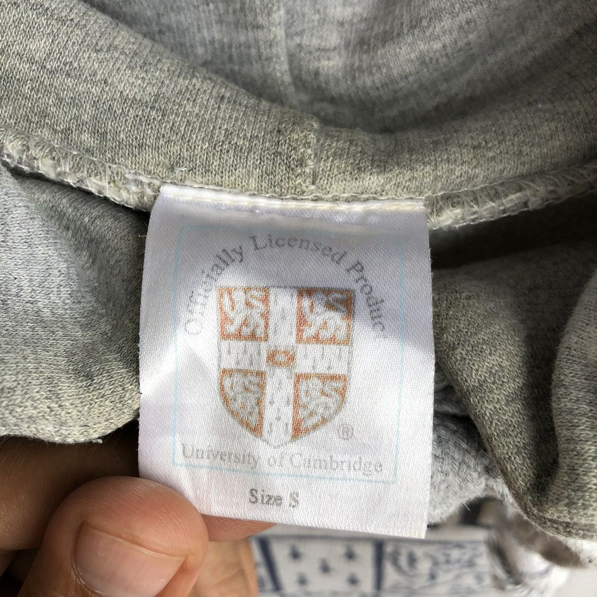 Vintage Vintage The Cambridge University Hoodie Sweatshirt Size US S / EU 44-46 / 1 - 7 Thumbnail