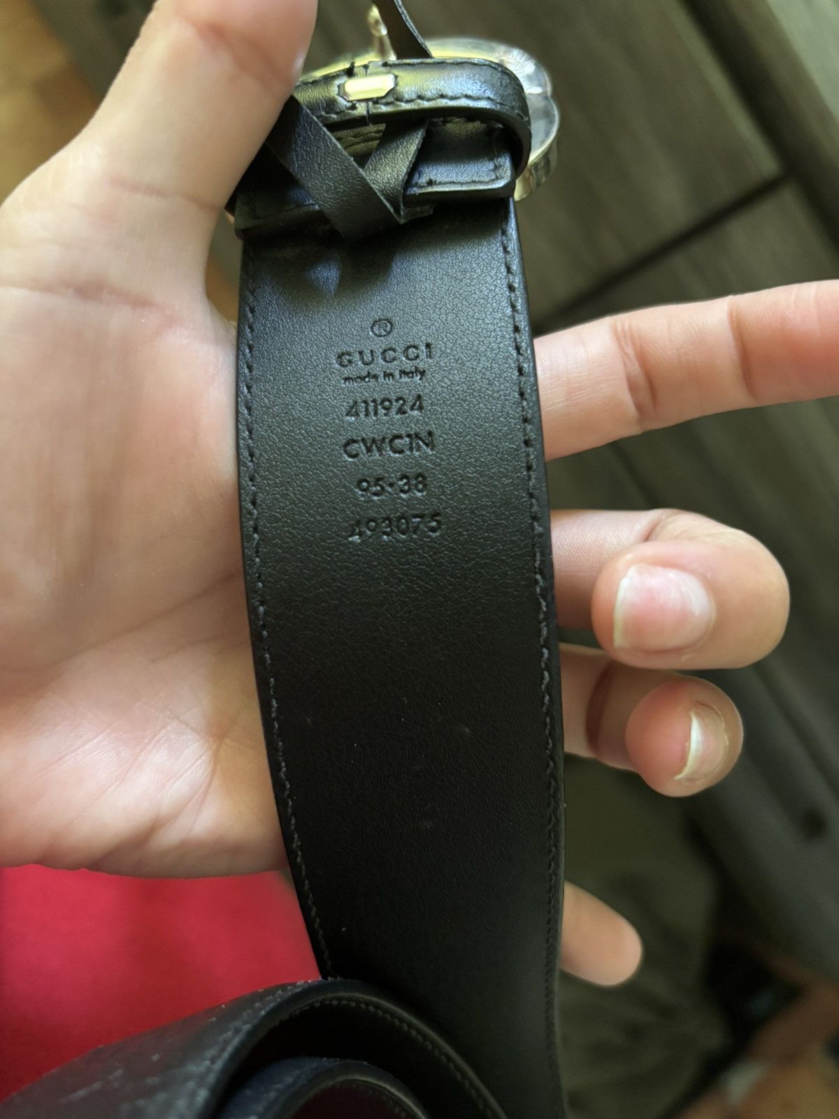 Gucci Gucci belt Size 38 - 1 Thumbnail