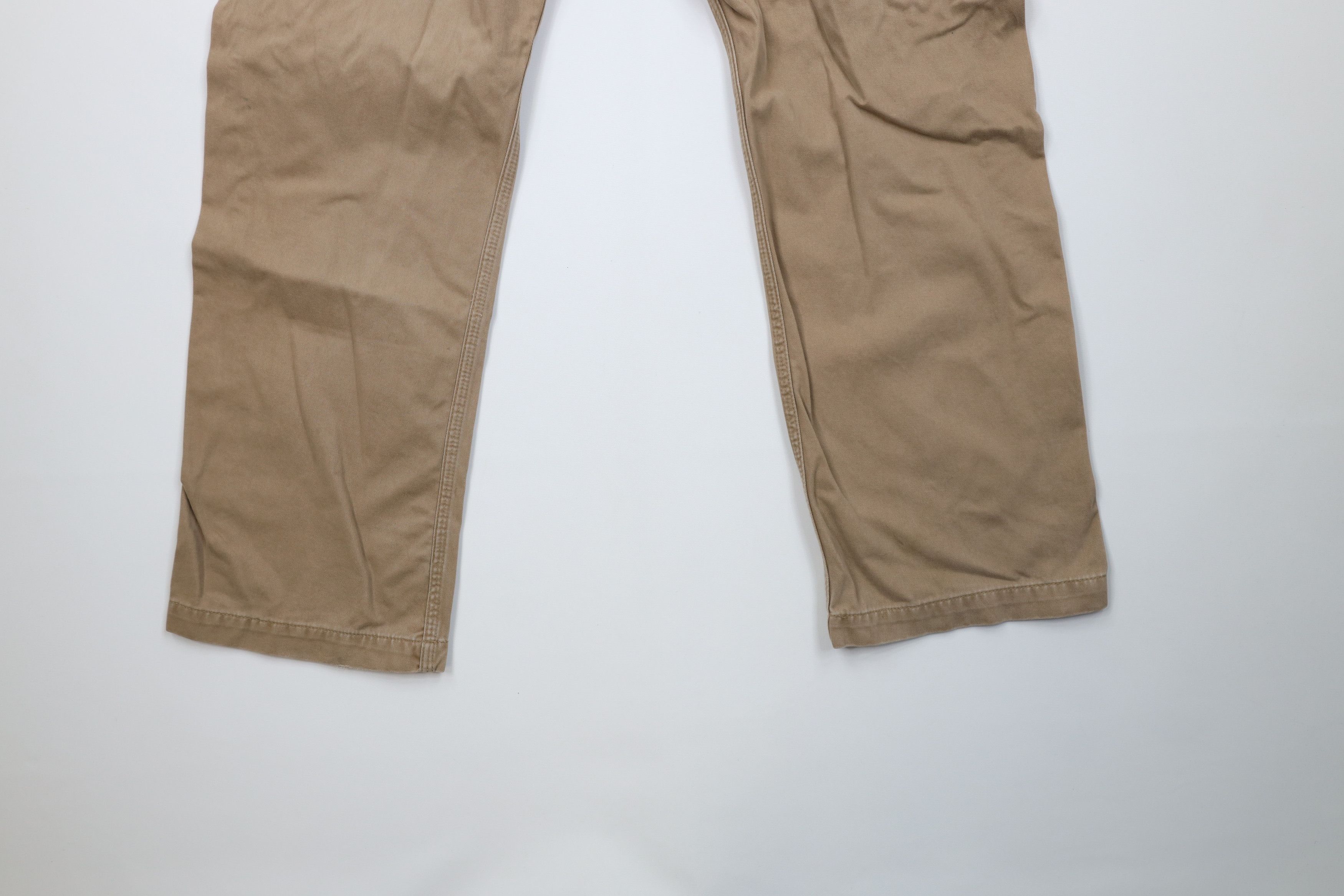 Carhartt Vintage Carhartt Spell Out Wide Leg Dungaree Pants Khaki Size US 38 / EU 54 - 11 Thumbnail