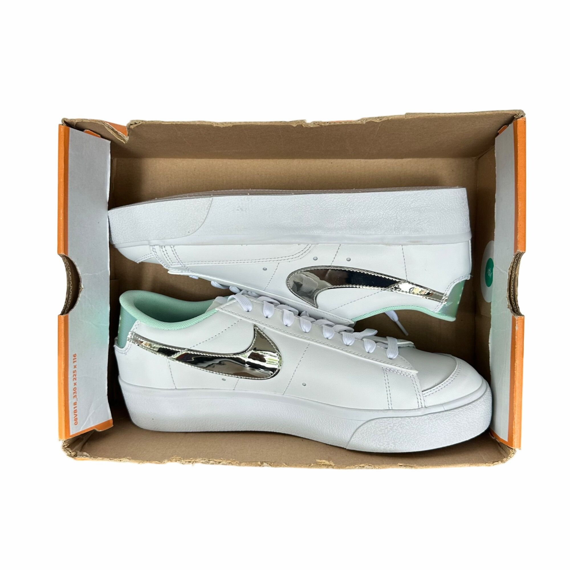 Nike ⭐Nike Blazer Low Platform Sz 10 Men's Shoes White Silver Sne Size US 10 / EU 43 - 7 Thumbnail