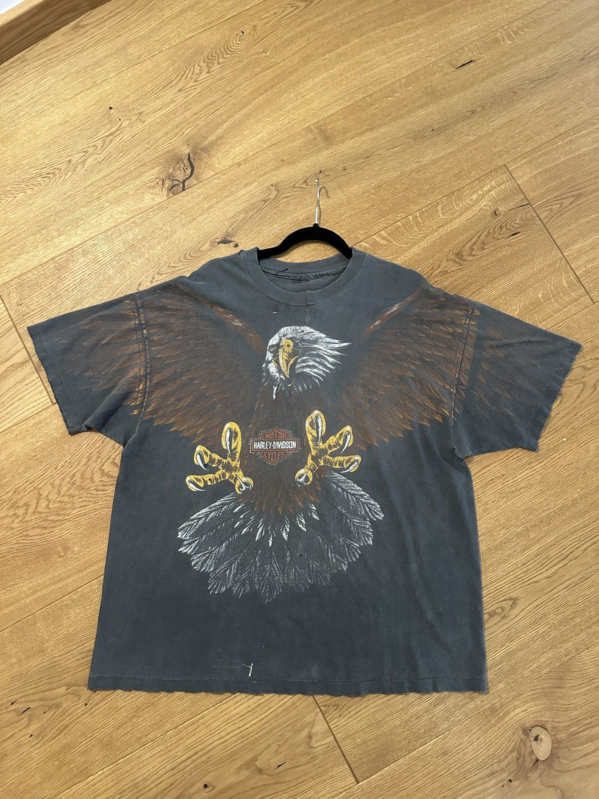 Harley Davidson × Vintage *RARE* Harley Davidson Tee Size US XL / EU 56 / 4 - 1 Thumbnail