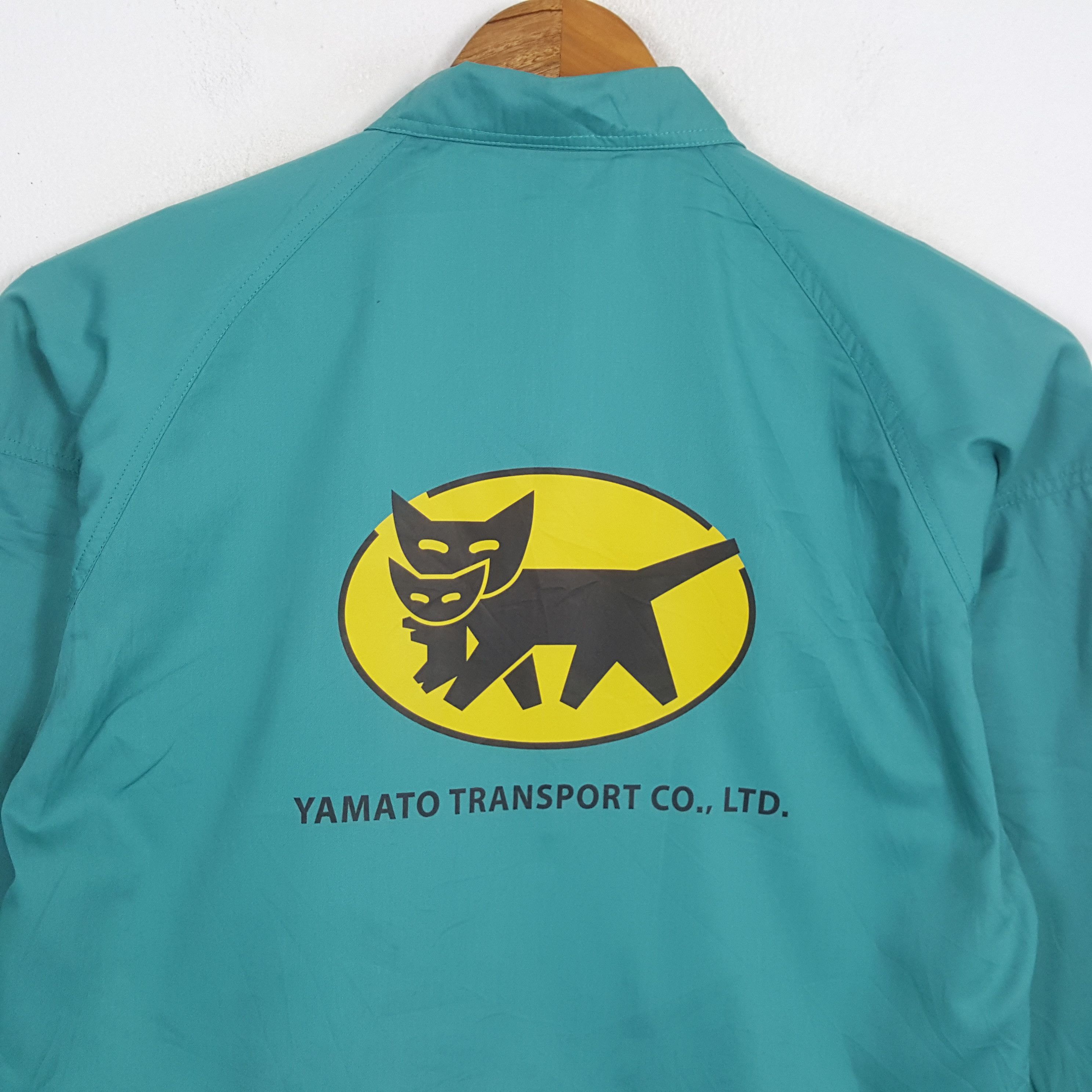 Japanese Brand × Vintage Vintage YAMATO TRANSPORT Japanese Brand Custom Jacket Size US L / EU 52-54 / 3 - 2 Thumbnail