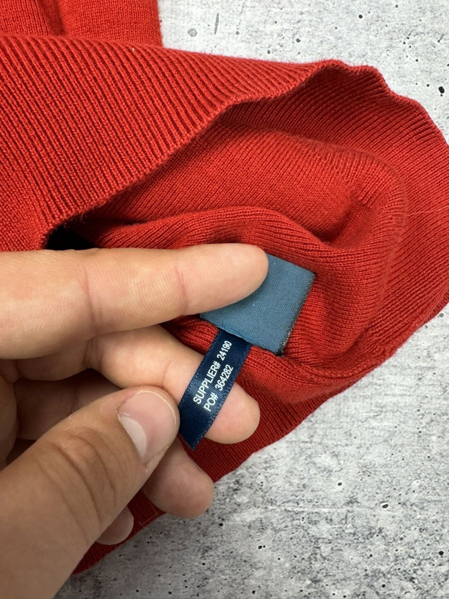 Polo Ralph Lauren × Vintage 💥💥Polo Ralph Lauren Vintage 90’s Y2K Red Pima Cotton Vest Size US M / EU 48-50 / 2 - 7 Thumbnail