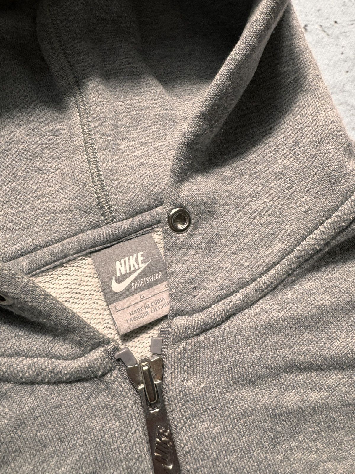 Nike × Vintage NIKE VINTAGE CENTER LOGO OVERSIZE BOXY HOODIE Size US L / EU 52-54 / 3 - 6 Thumbnail