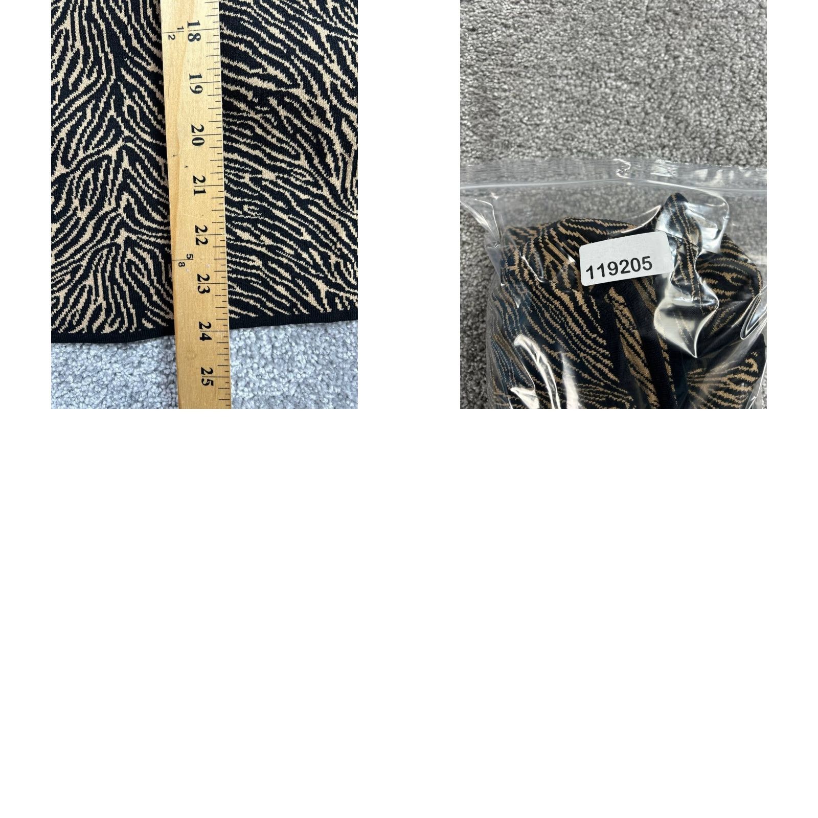 Vintage Grace Dane Lewis Cardigan Sweater Womens M Black Tiger Print Knitted Size M / US 6-8 / IT 42-44 - 8 Thumbnail