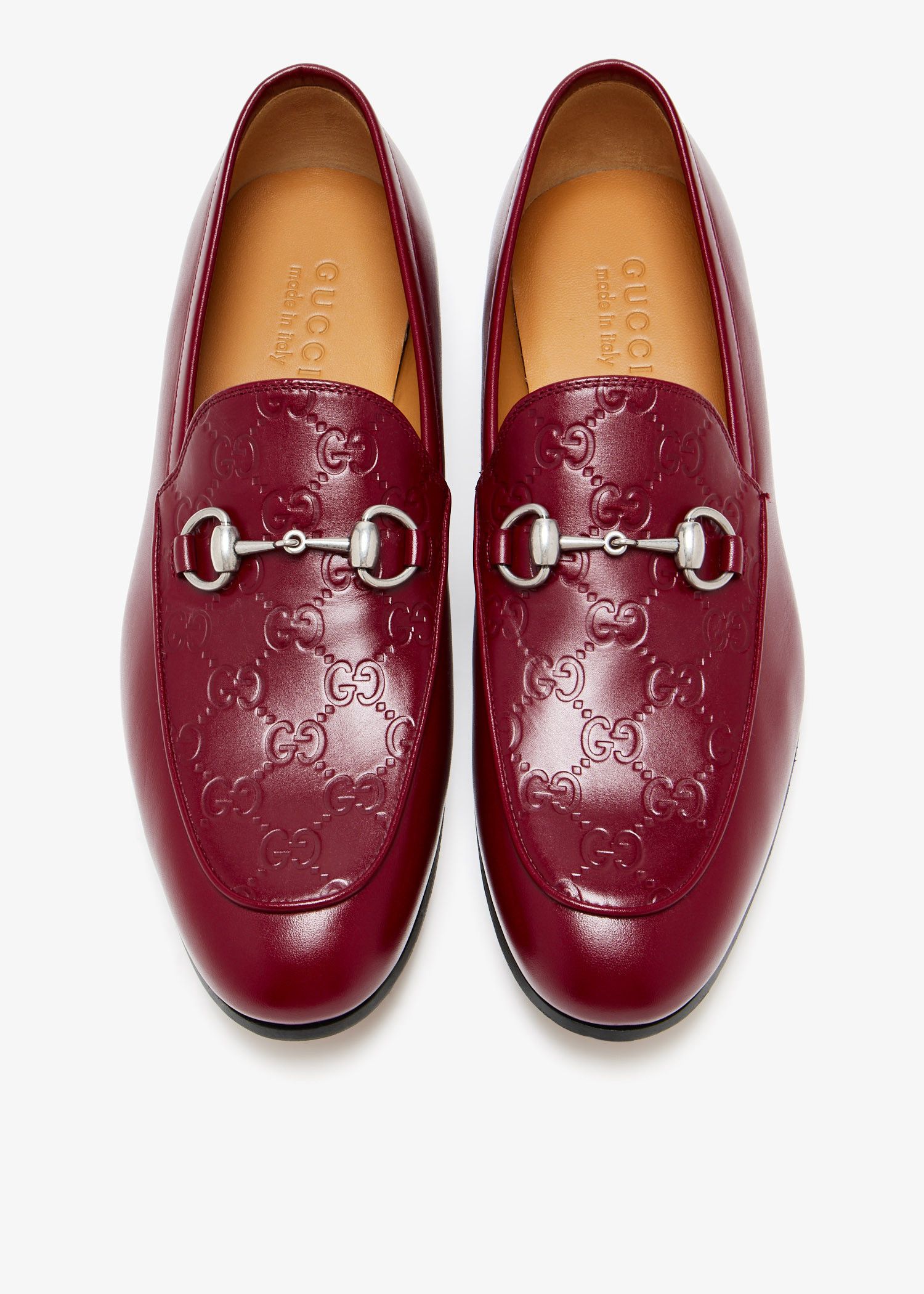 Gucci o1loc1c0625 Horsebit Loafers in Red Size US 8.5 / EU 41-42 - 3 Thumbnail