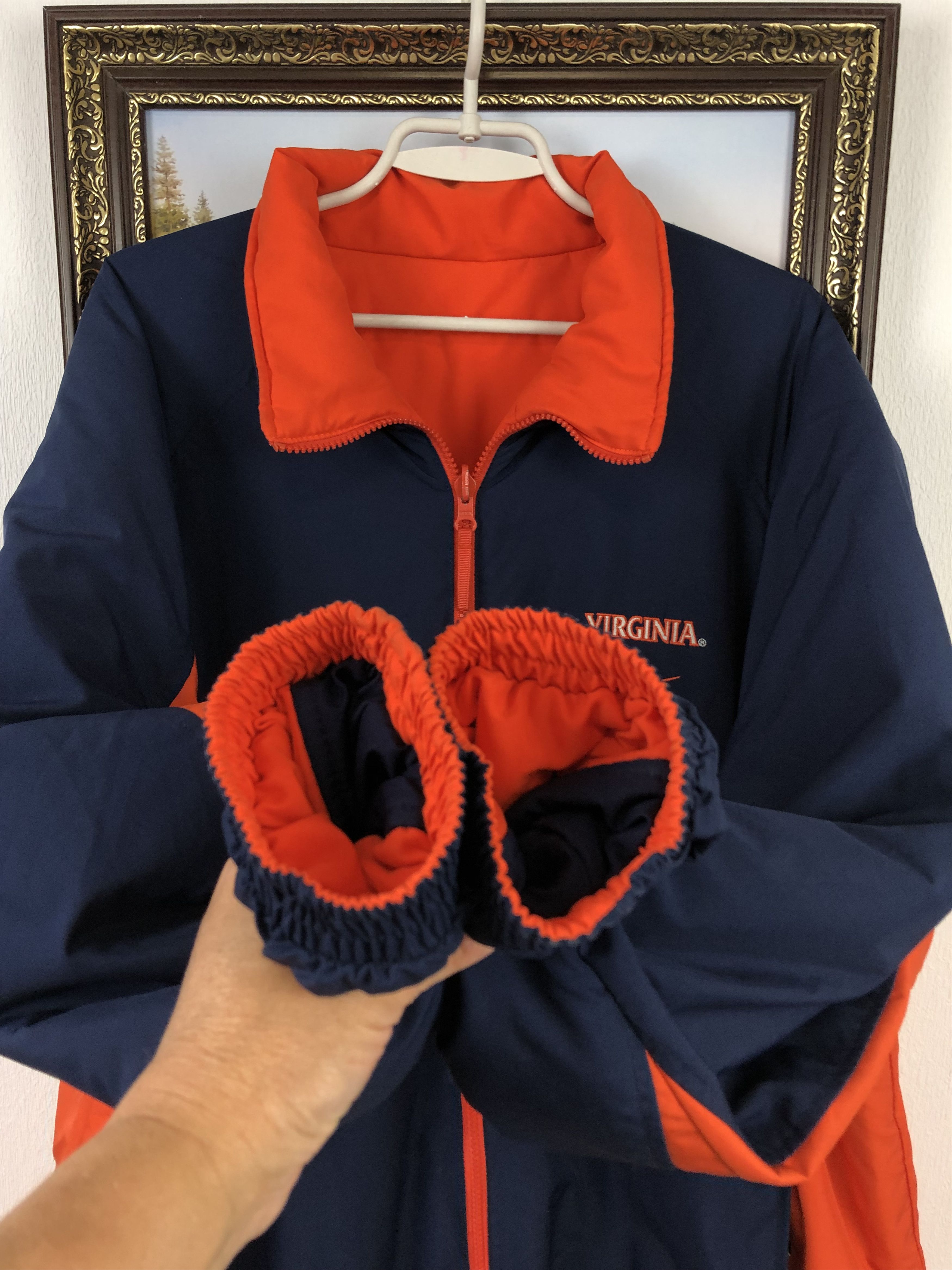 Nike Virginia Cavaliers 90's Jacket Double Sided Rare Hype Size US L / EU 52-54 / 3 - 7 Thumbnail