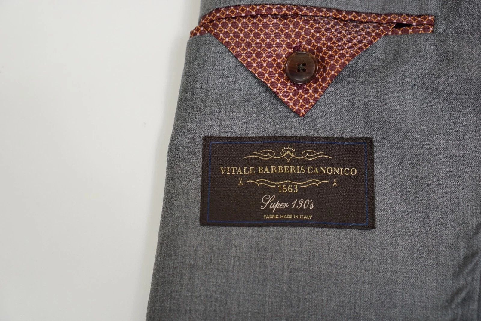 Suitsupply Men Suitsupply Blazer Havana Wide Label Half Grey UK/US38S Size 38S - 6 Thumbnail