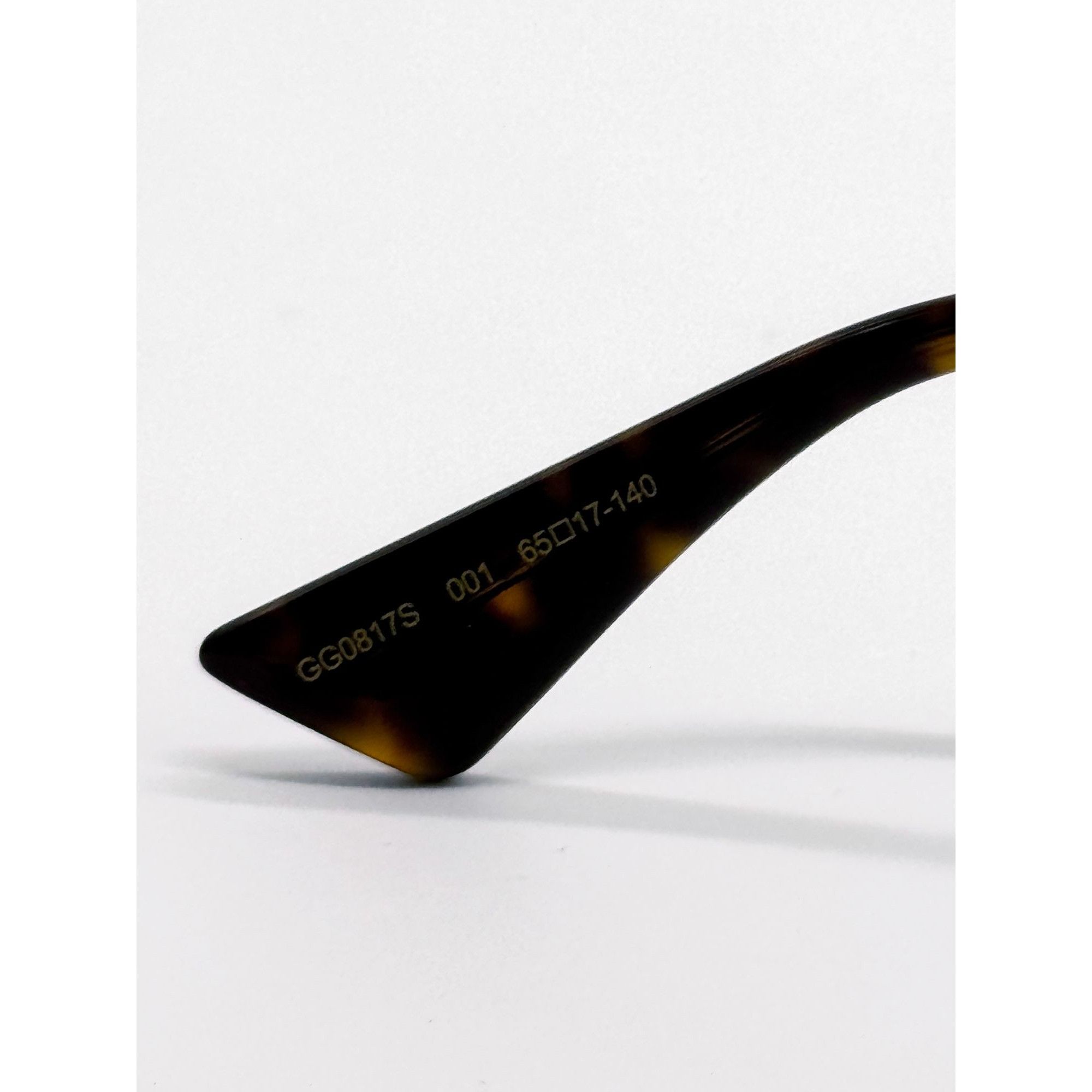 Gucci NEW GUCCI SUNGLASSES GG0817S 001 GOLD/GRAY SQUARE WOMEN Size ONE SIZE - 9 Thumbnail