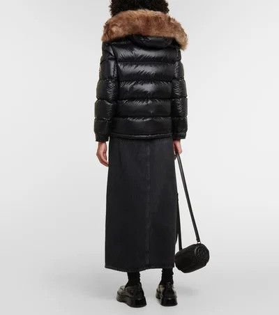 Moncler o1B3y1r0426 Down Jacket in Black Size XS / US 0-2 / IT 36-38 - 4 Thumbnail