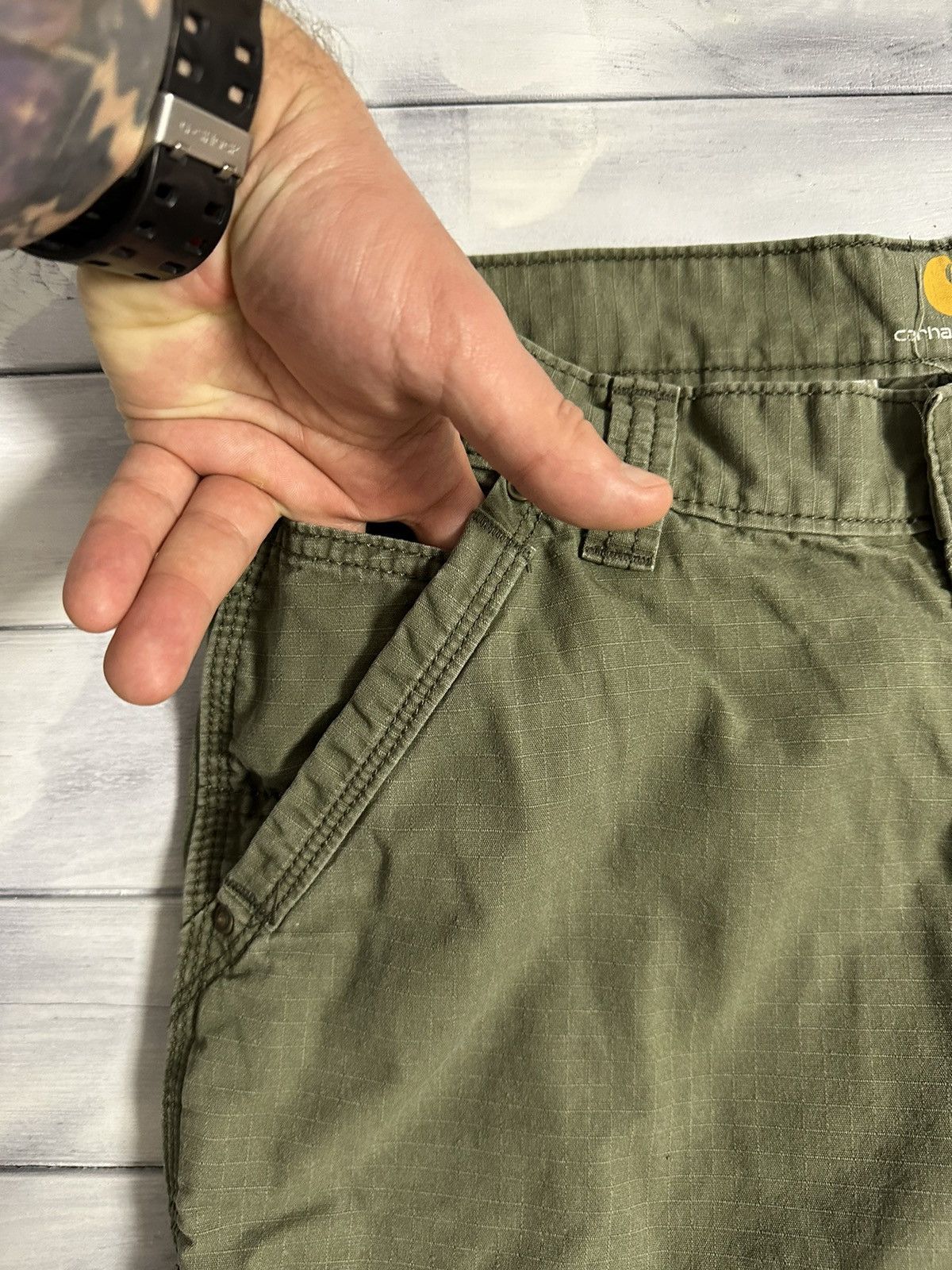 Carhartt Rare Multipocket Cargo Pants Carhartt Relaxed Fit. Size US 31 - 8 Thumbnail
