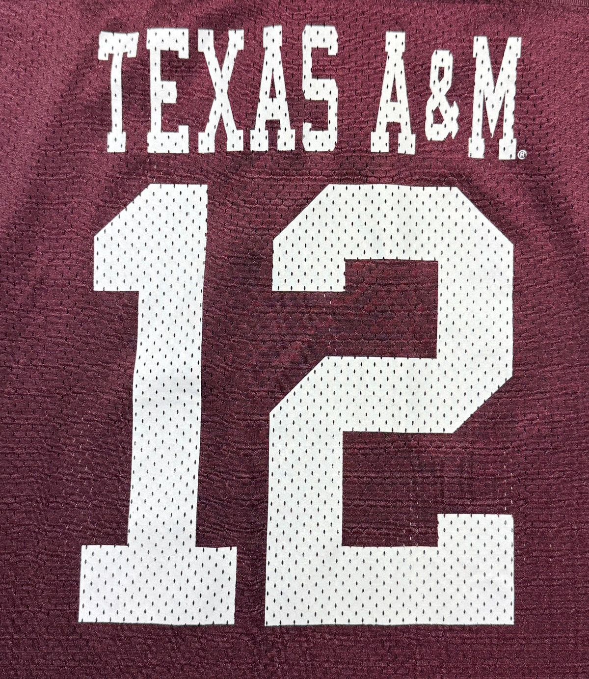 Nike Texas A&M Aggies #12 Maroon Football Jersey Nike Vintage Size US XL / EU 56 / 4 - 8 Thumbnail