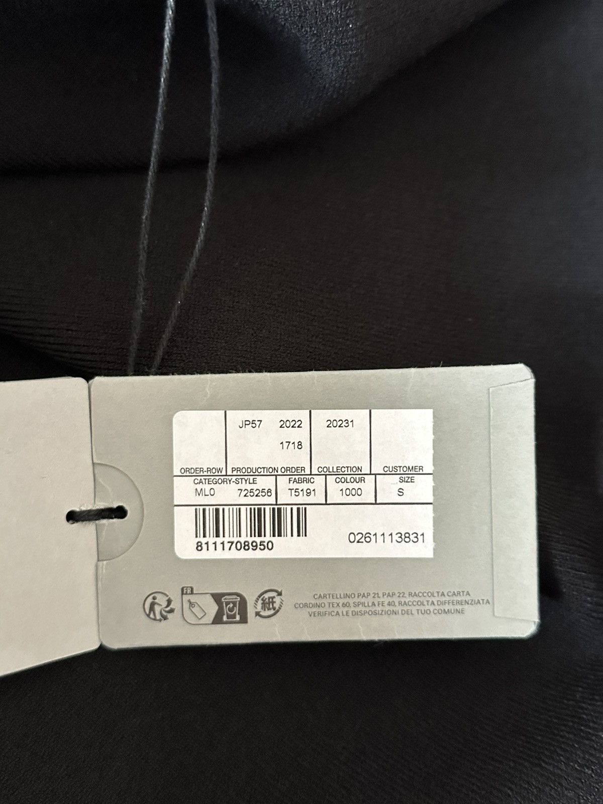 Balenciaga [S] 2300$ Spring23 NYC Show Garde-Robe Knitted hoodie Size US L / EU 52-54 / 3 - 10 Thumbnail