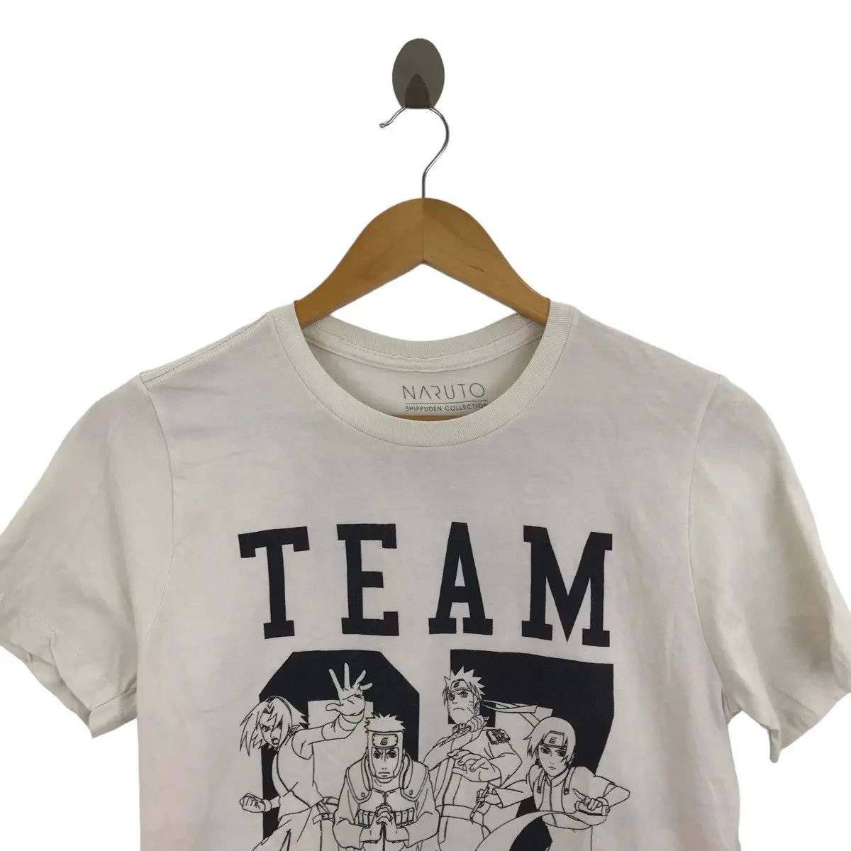 Vintage NARUTO SHIPPUDEN Team Hidden Leaf Village Konoha Tee Shirt Size US XS / EU 42 / 0 - 2 Thumbnail