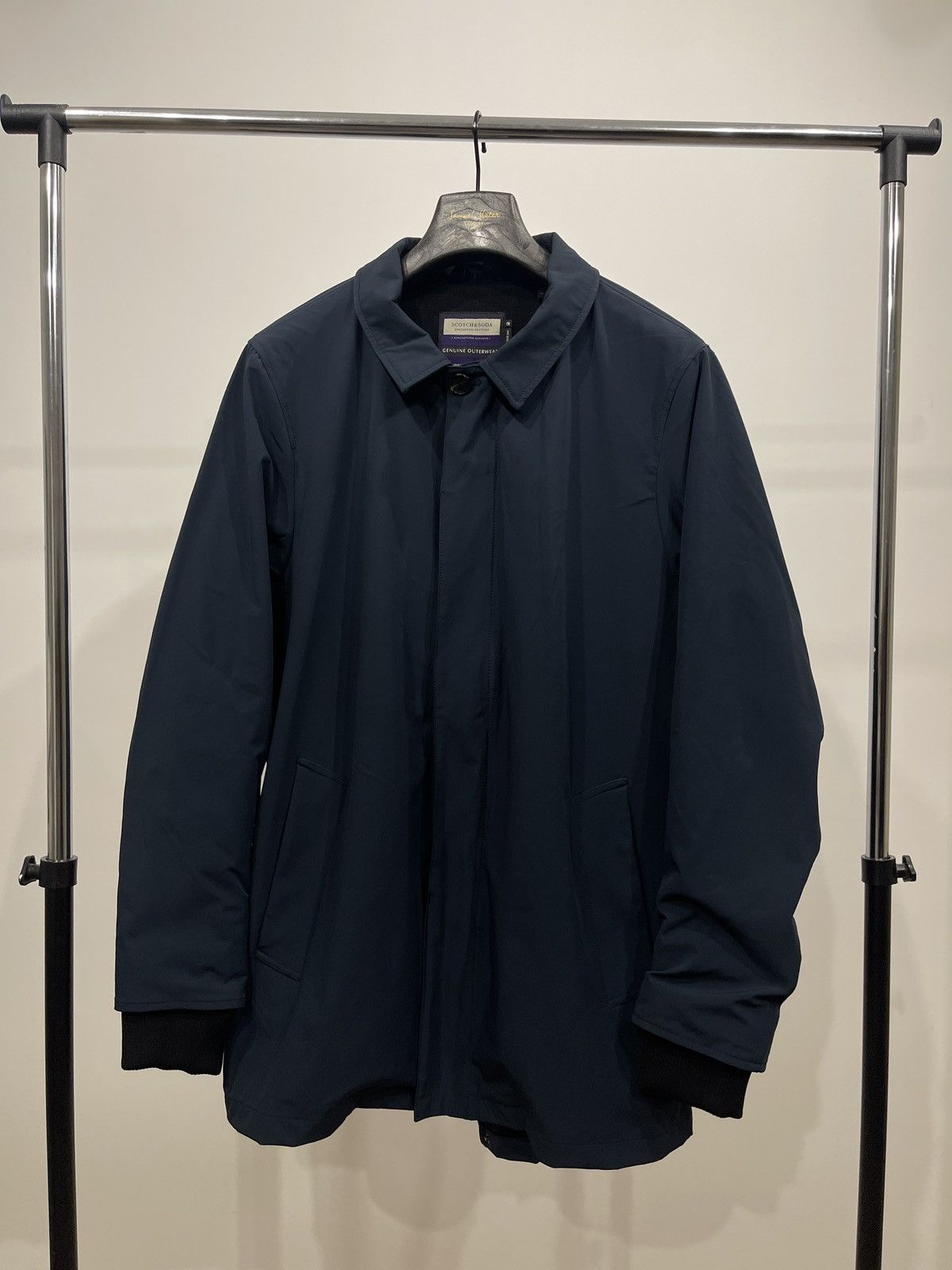 Scotch & Soda Scotch&Soda waterproof jacket blue men’s windbreaker Size US L / EU 52-54 / 3 - 2 Thumbnail
