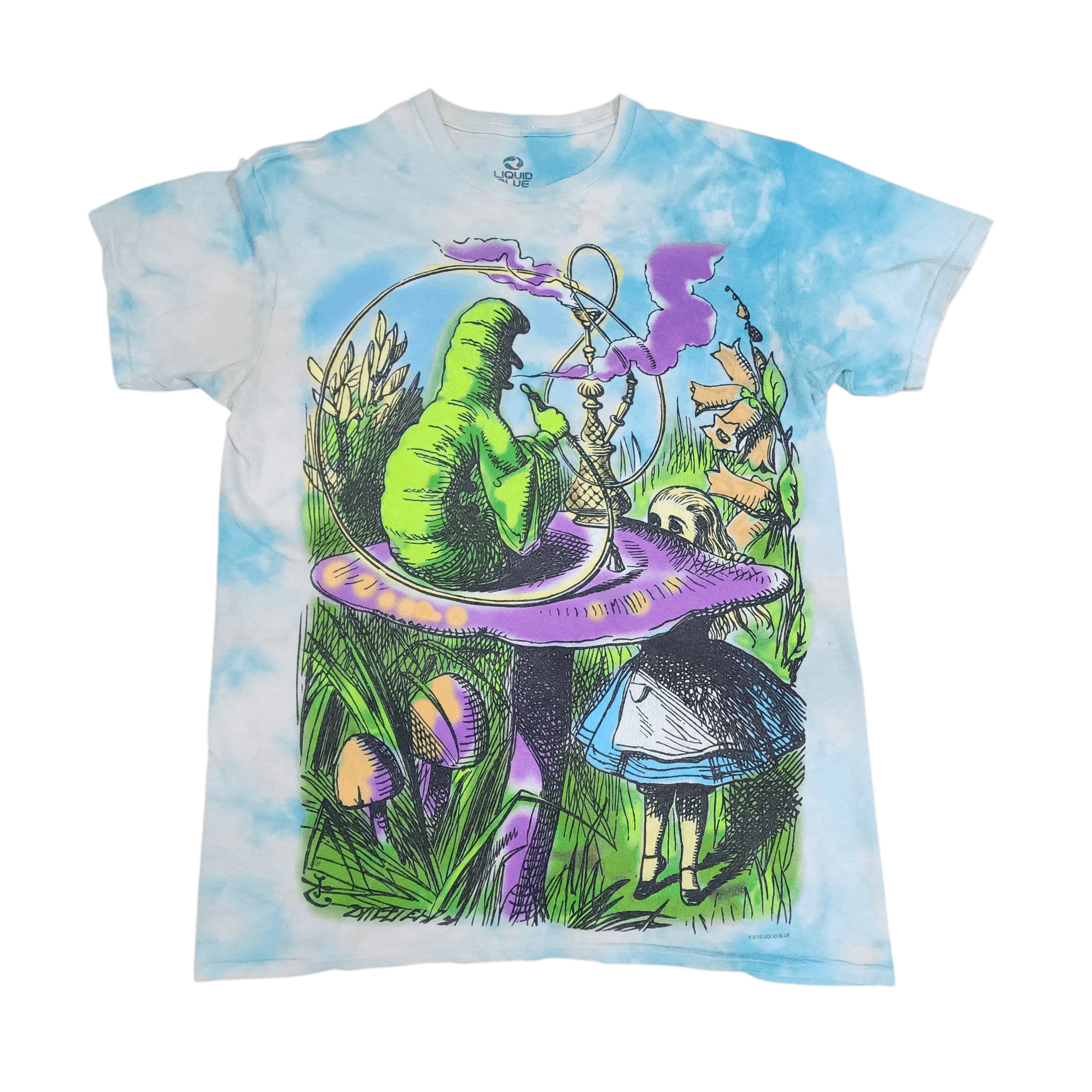 Liquid Blue Rare Liquid Blue Alice In Wonderland Tee Shirt Size US M / EU 48-50 / 2 - 5 Thumbnail