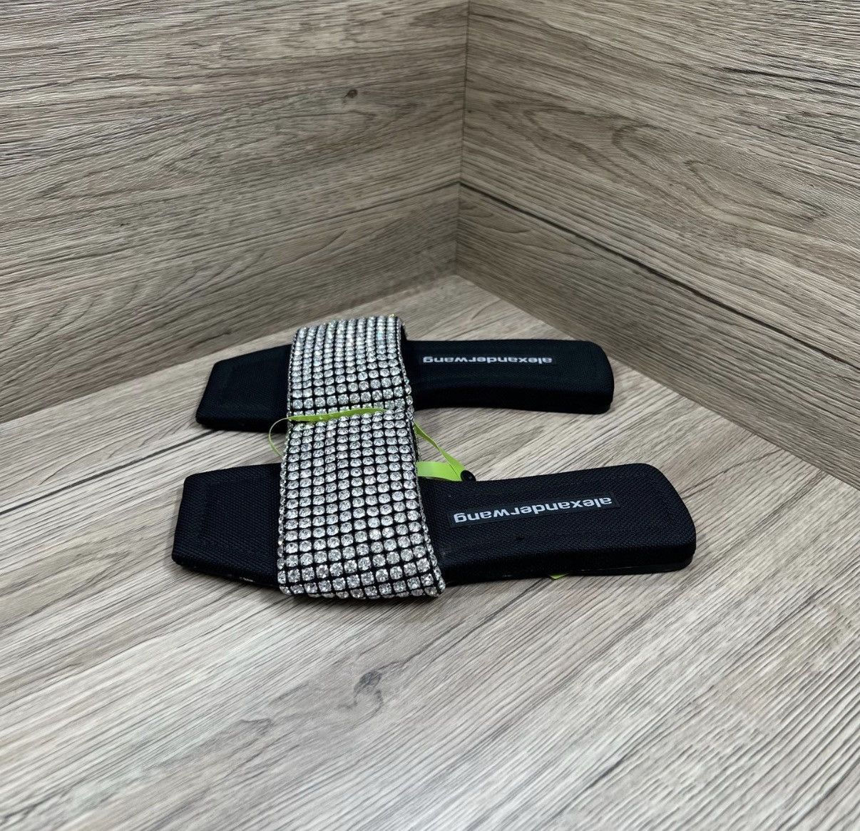 Alexander Wang Alexander Wang Rhinestone Slippers J41 Size US 5.5 / IT 35.5 - 1 Thumbnail