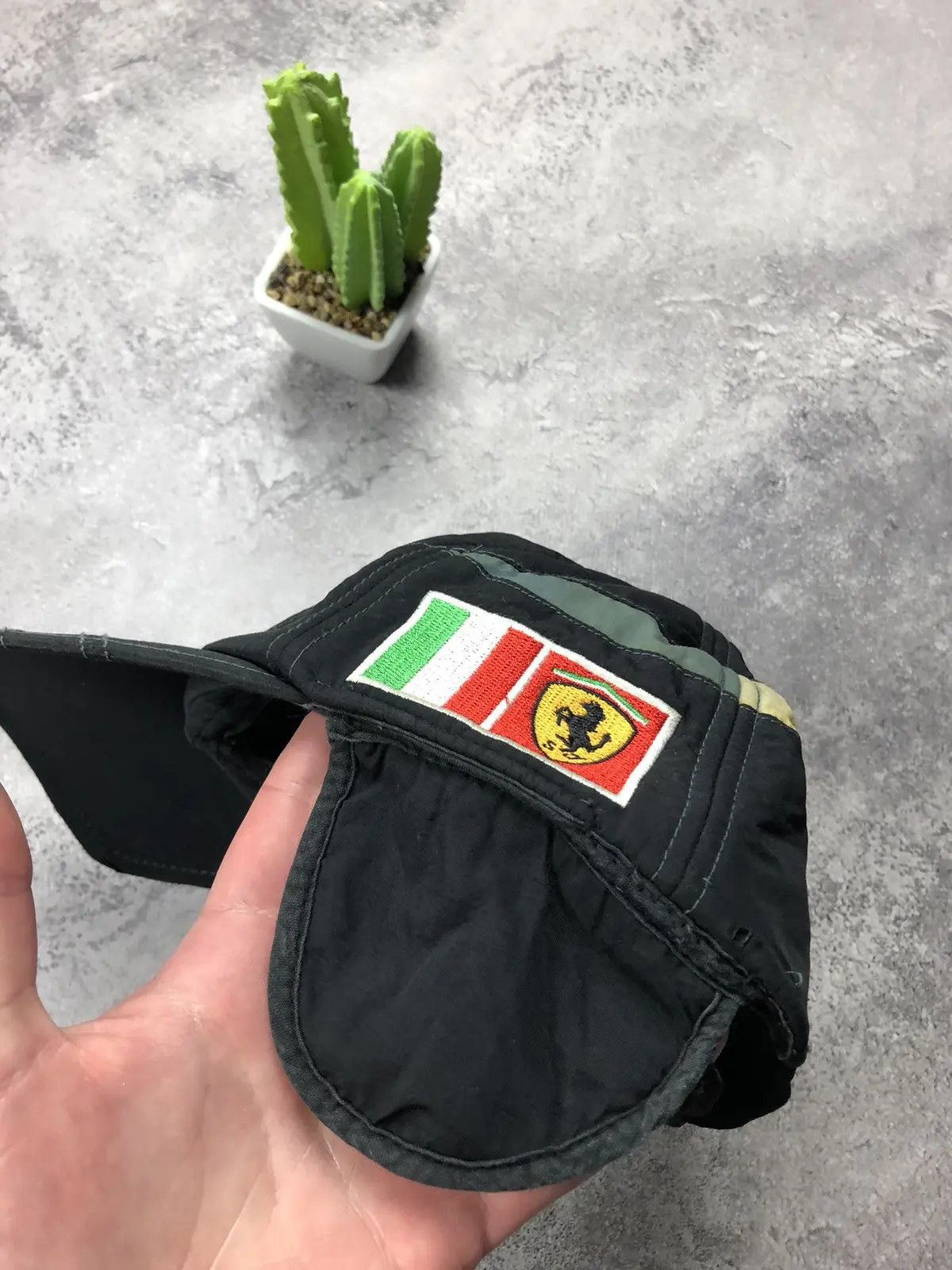 Ferrari FERRARI Vintage Formula 1 Big Logo Racing Cap Streetwear Size ONE SIZE - 4 Thumbnail