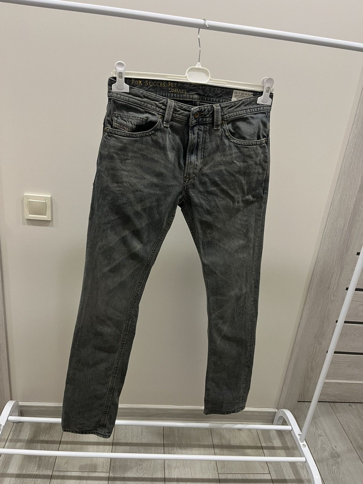 Japanese Brand Vintage Diesel Distressed if six was nine style slim Jeans Size US 28 / EU 44 - 2 Thumbnail