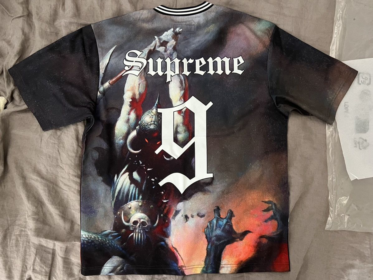 Size Small Supreme/Frank Frazetta Soccer Jersey