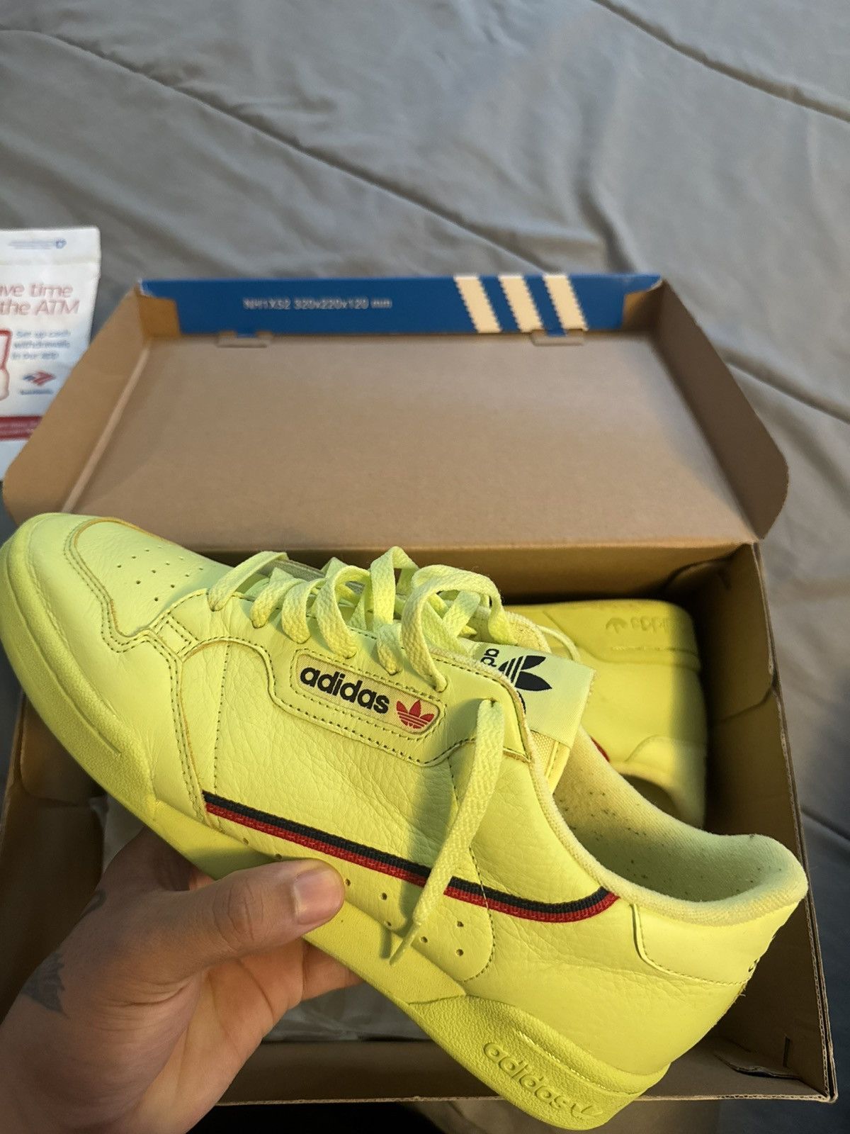 Adidas Adidas Continental 80 “Semi-Frozen Yellow” Size US 10 / EU 43 - 3 Thumbnail