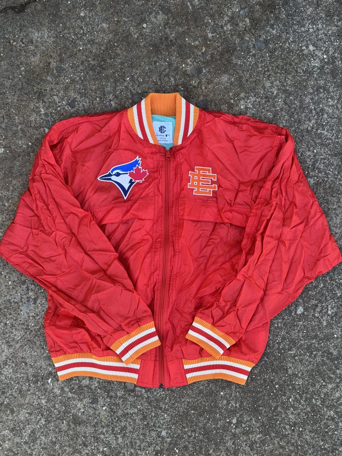 Eric Emanuel × MLB Toronto Blue Jays Wind-Breaker (Brand New) Size US M / EU 48-50 / 2 - 1 Thumbnail