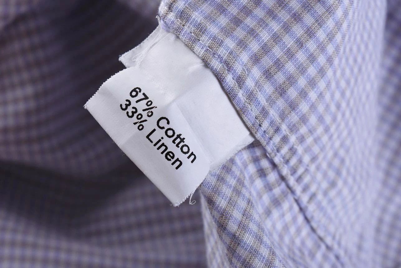 Suitsupply Suitsupply Gingham Check Button Down Cotton Linen Shirt Size US L / EU 52-54 / 3 - 6 Thumbnail