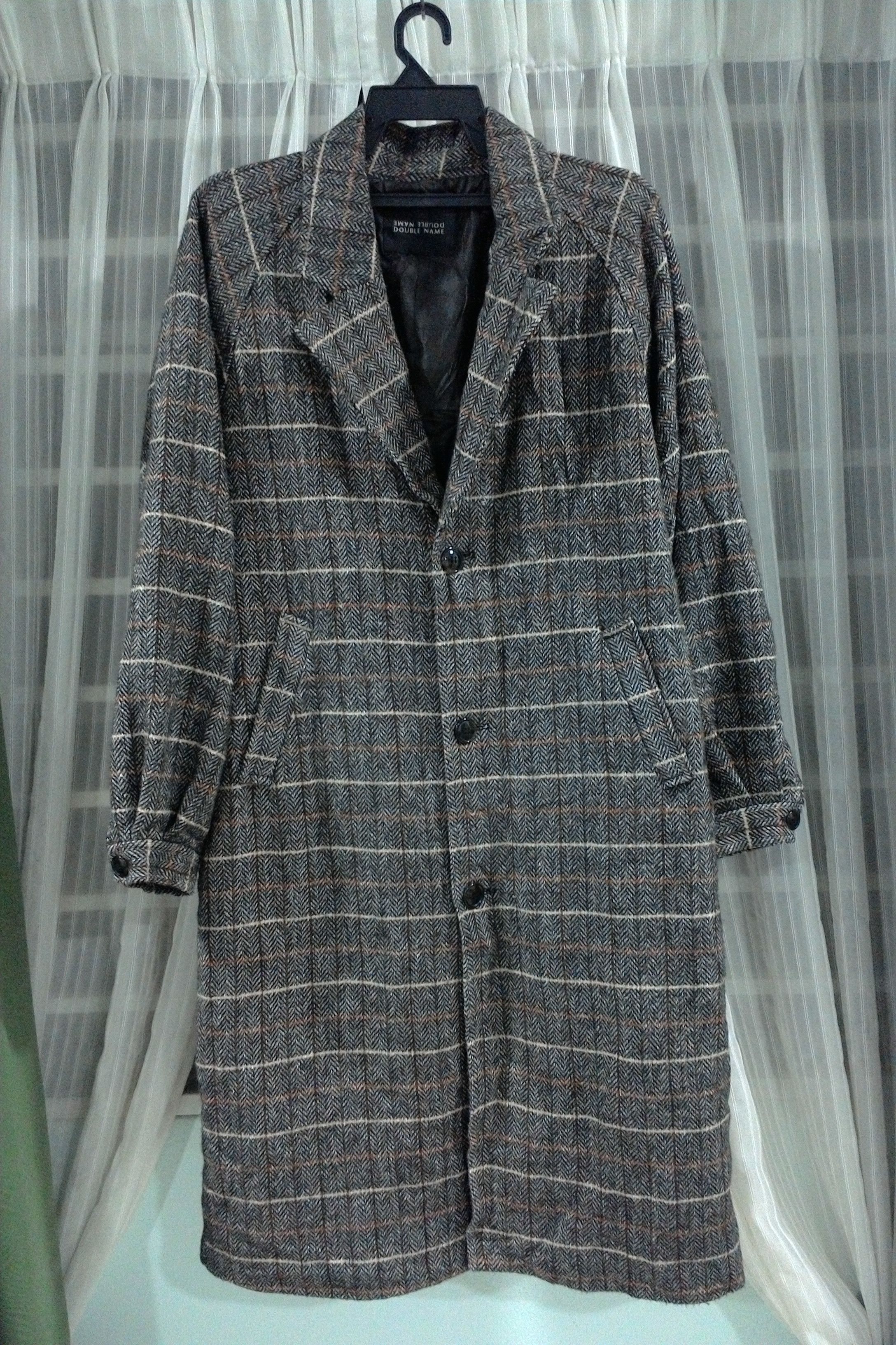 Vintage Double Name Down Jacket