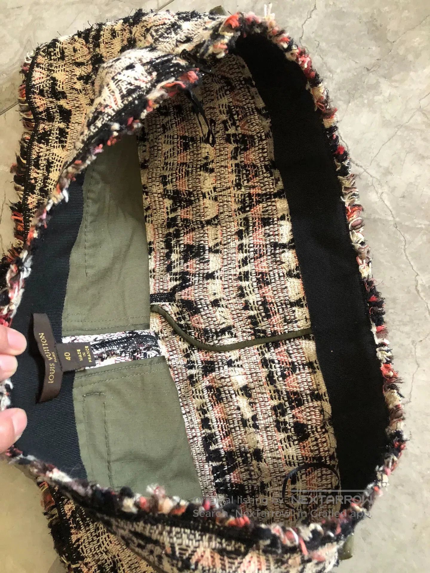 Louis Vuitton LV Women's Patterned Short Skirt. Size 39" - 3 Thumbnail