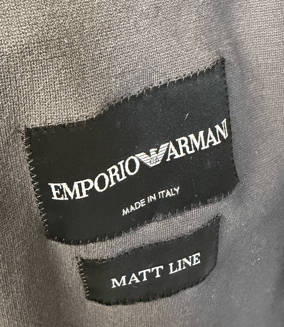 Emporio Armani Emporio Armani Men's Jacket blazer, Italian-made , Size 50 Size US M / EU 48-50 / 2 - 3 Thumbnail