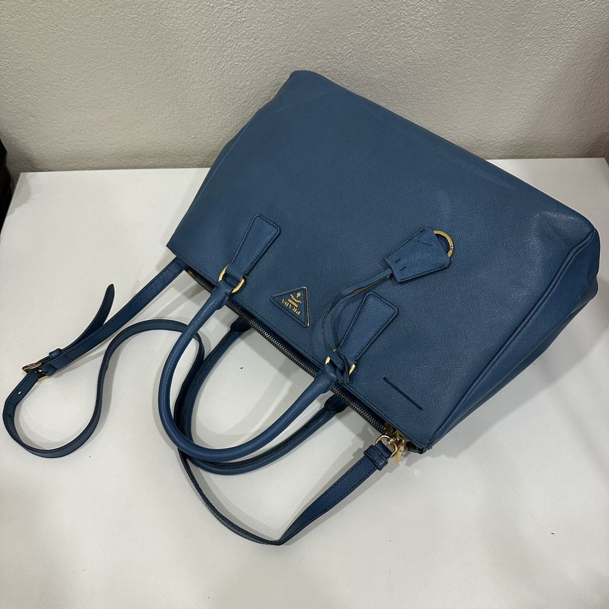 Prada PRADA GALLERIA SATCHEL TWO WAY BAG SAFFIANO LEATHER Size ONE SIZE - 23 Thumbnail