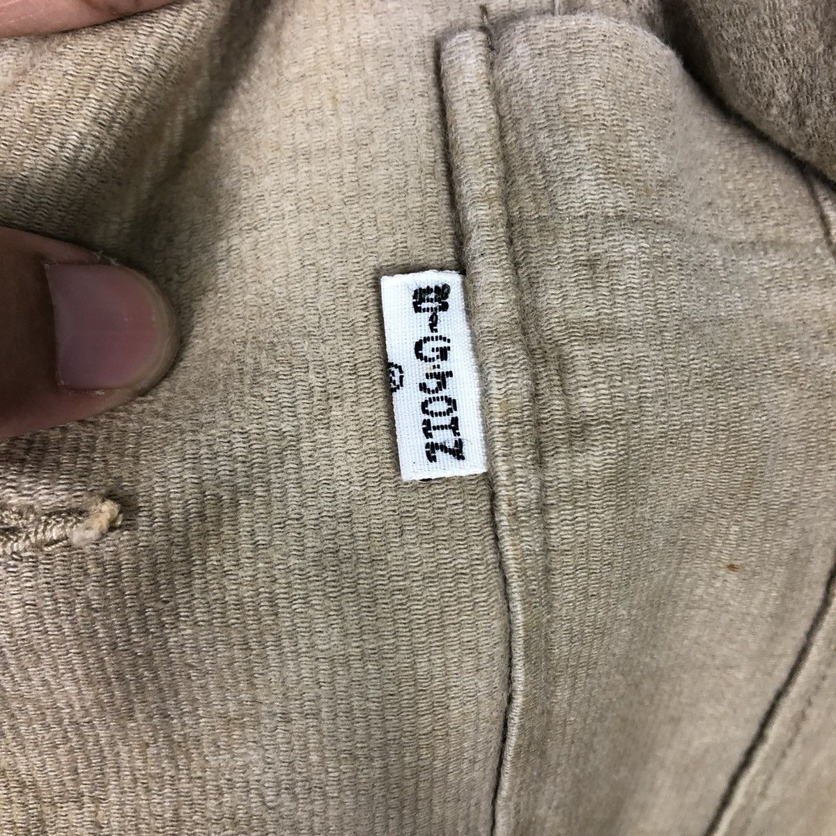 Japanese Brand 📌Vintage Trucker Chore Work Jacket Big John Multi Pocket Size US L / EU 52-54 / 3 - 18 Thumbnail