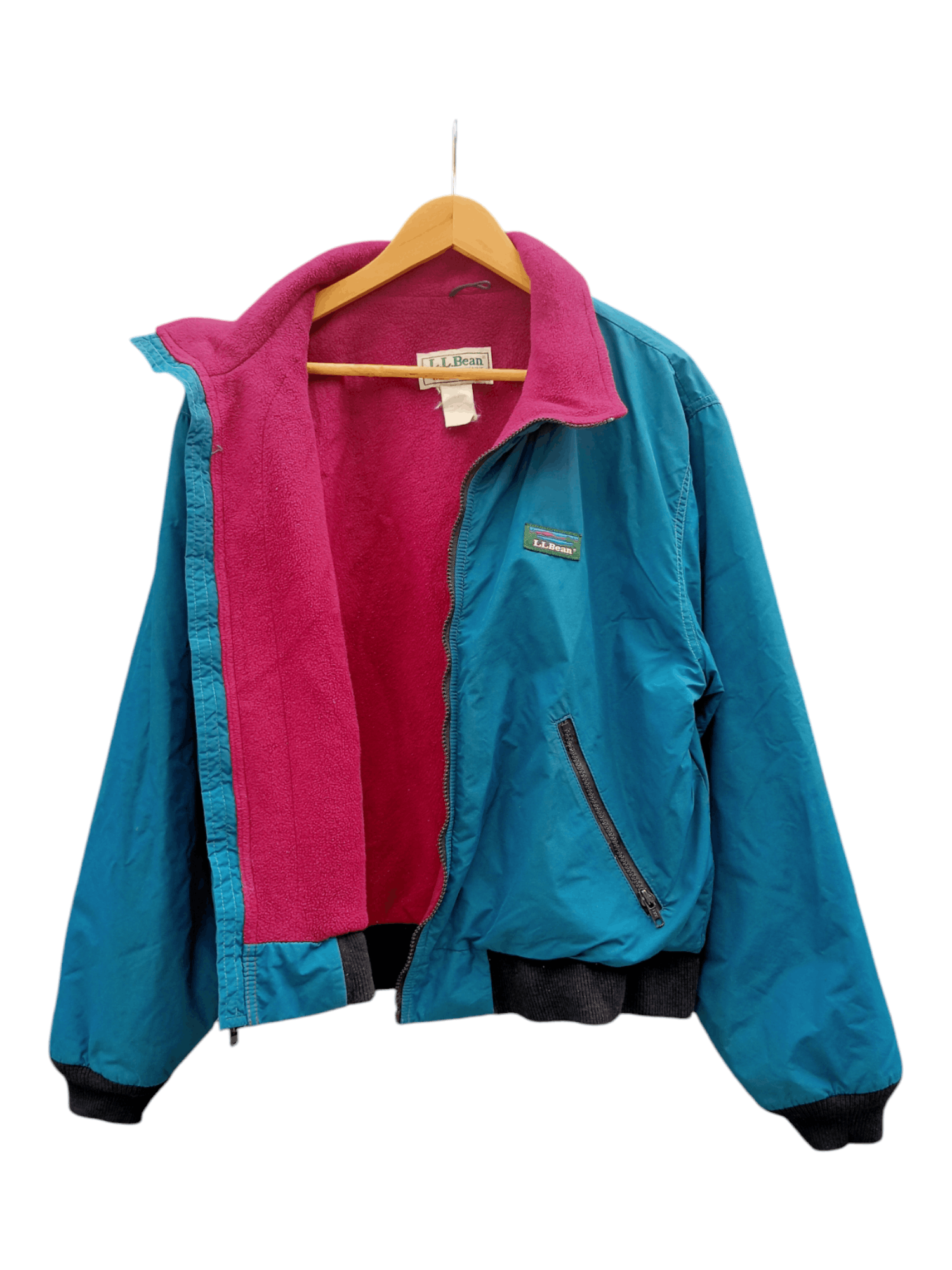 L.L. Bean Vintage L.L. Bean Freeport Warm Up Bomber Jacket Size US L / EU 52-54 / 3 - 3 Thumbnail