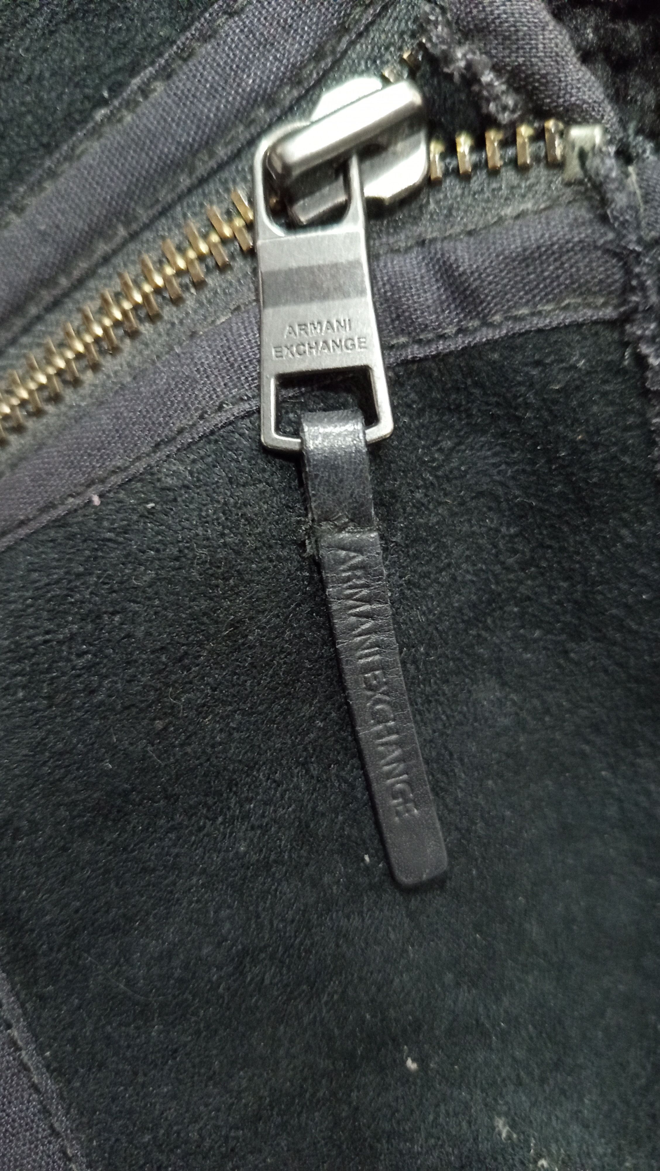 Armani Exchange Armani Exchange (AX) Faux-Suede Jacket Size US S / EU 44-46 / 1 - 5 Thumbnail