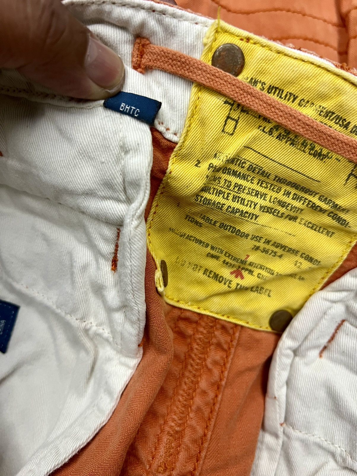 Polo Ralph Lauren Vintage Polo Ralph Lauren Military Tactical Cargo Pant Size US 34 / EU 50 - 16 Thumbnail