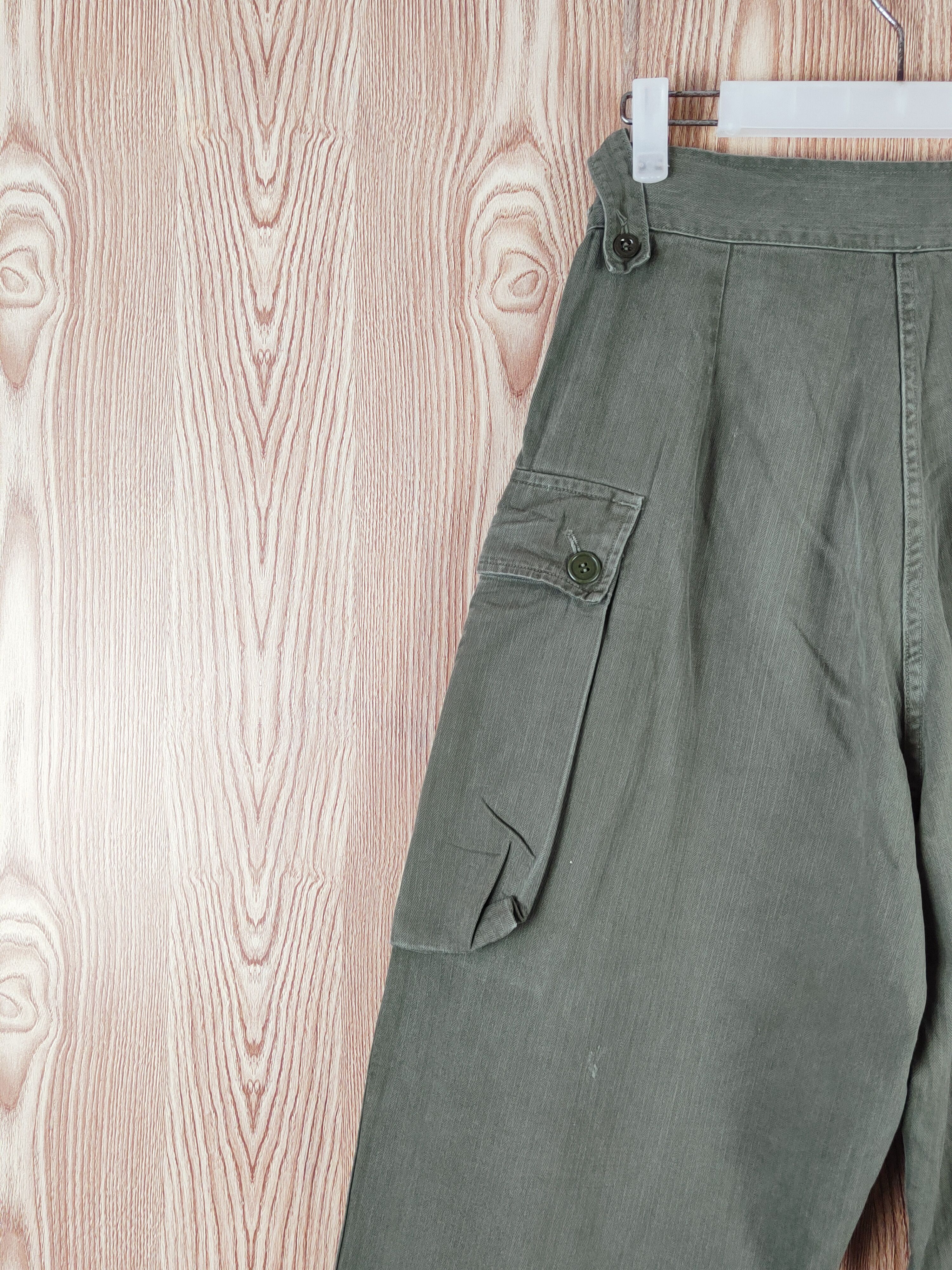Vintage DL 80' Hv puijenbroek KL Military Tactical Cargo Pants #W395 Size US 32 / EU 48 - 8 Thumbnail