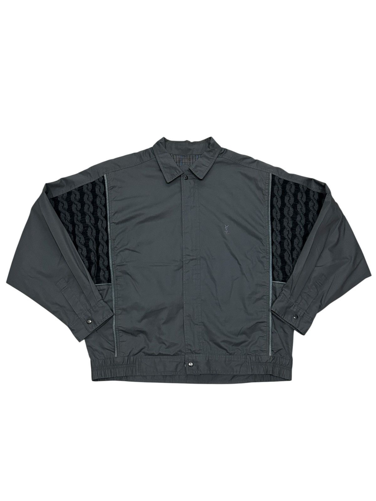 Yves Saint Laurent Vintage Yves Saint Laurent Logo Jacket Size US M / EU 48-50 / 2 - 1 Thumbnail