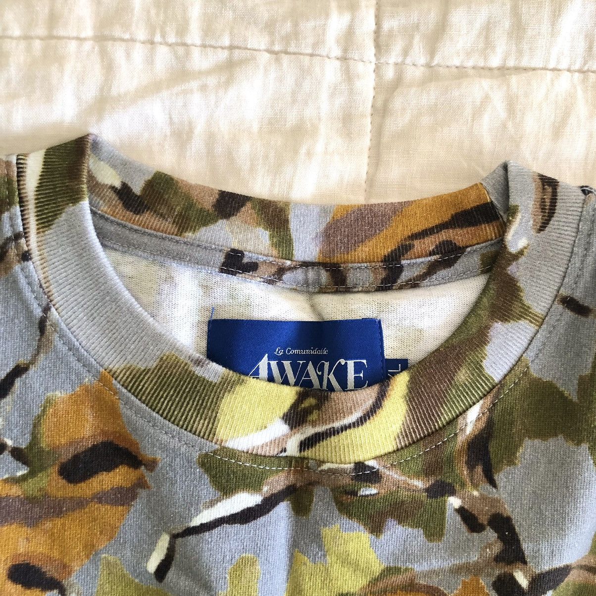 Awake NY Mens AWAKE NY long sleeved camo print pocket tee XL Size US XL / EU 56 / 4 - 3 Thumbnail