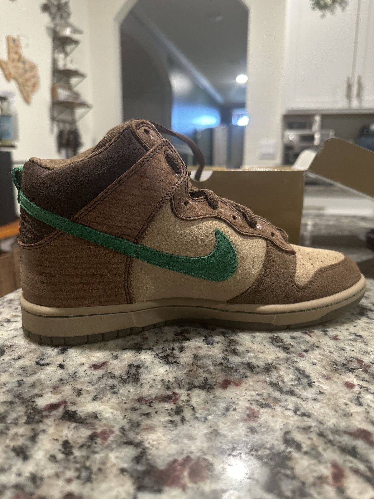 Nike nike sb dunk high tweed wood deck Size US 8.5 / EU 41-42 - 1 Thumbnail