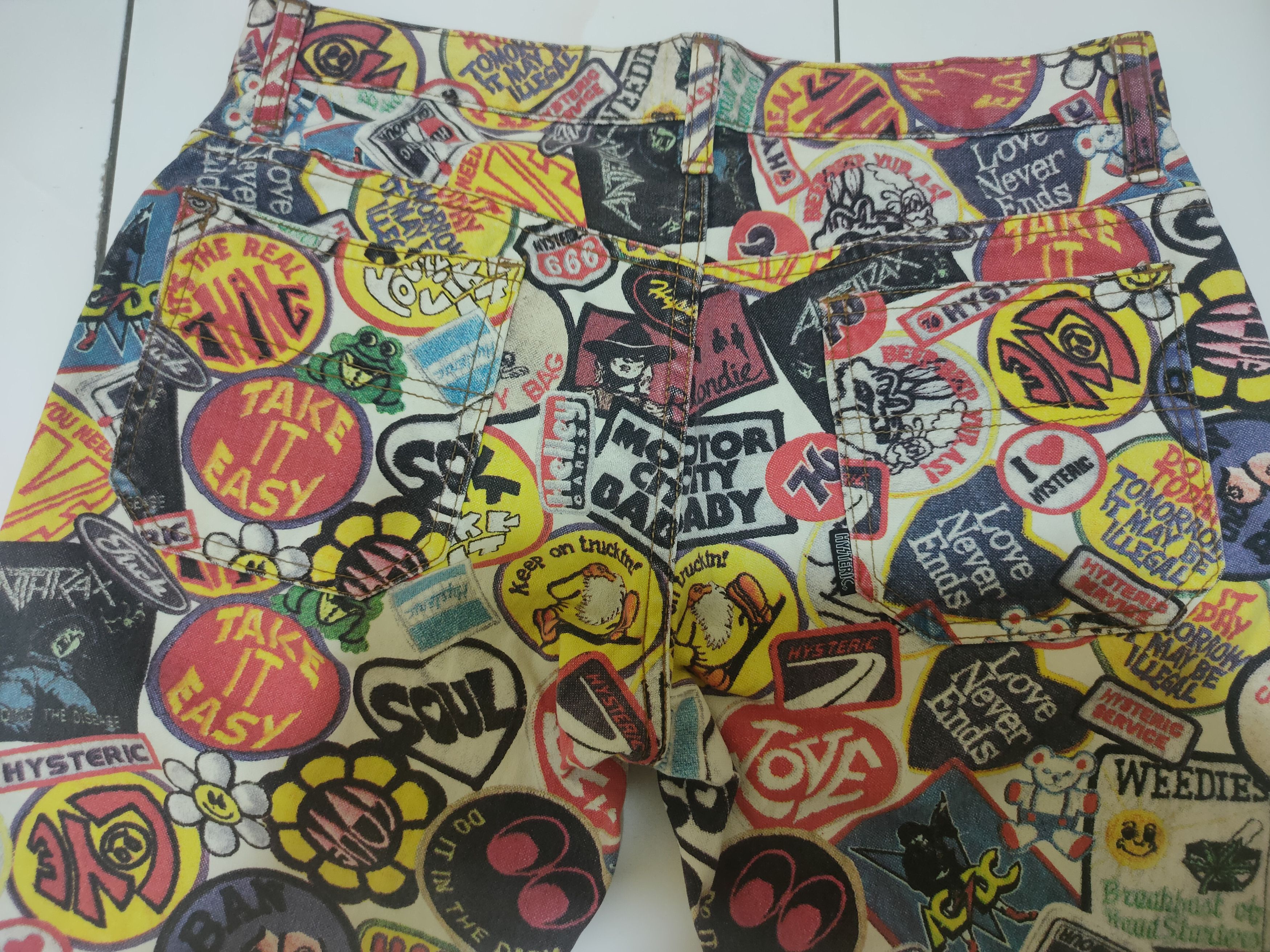 Hysteric Glamour × The Rolling Stones Hysteric glamour full print denim Size US 32 / EU 48 - 9 Thumbnail
