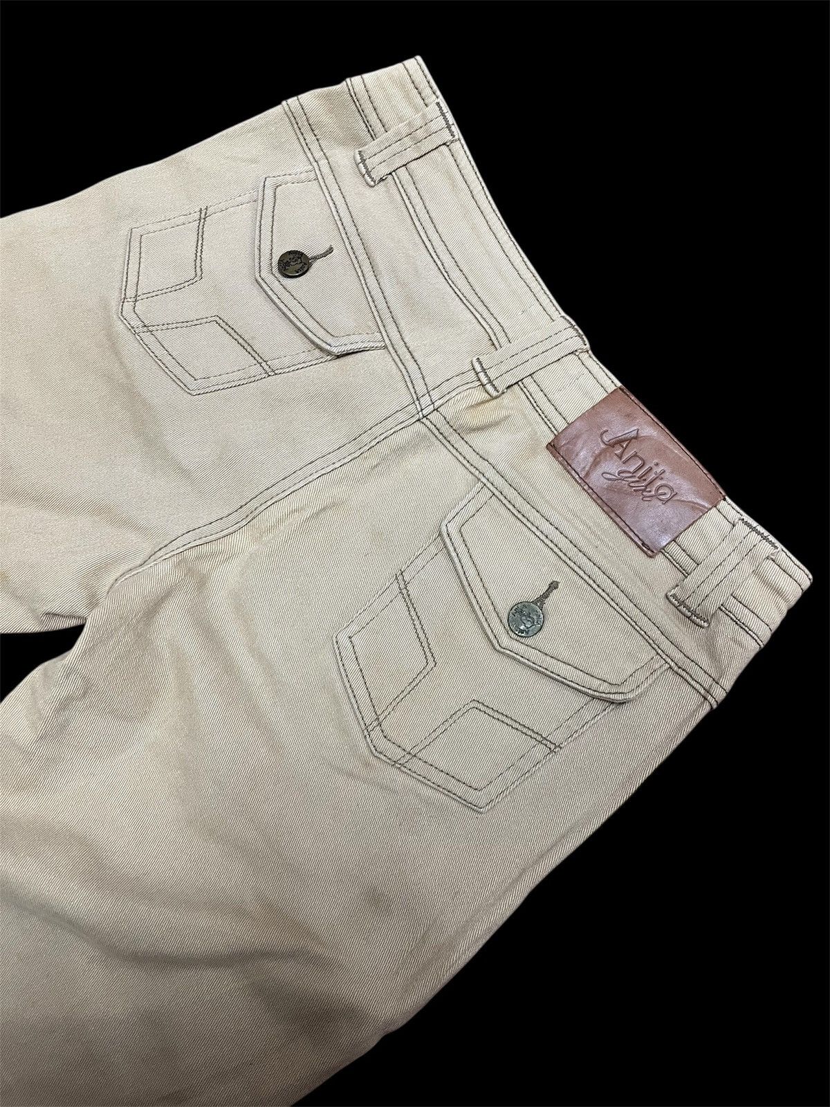 GOA Vintage Flared Patches Pants x Native American Art Size US 30 / EU 46 - 4 Thumbnail
