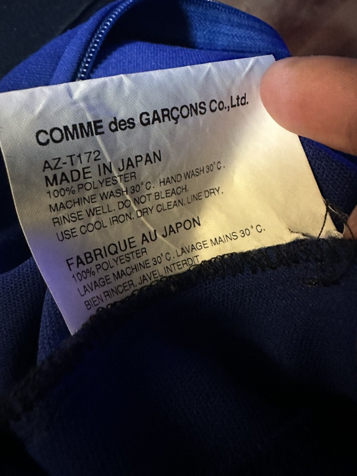 Comme des Garcons PLAY Commes des garcon zip up Size US L / EU 52-54 / 3 - 5 Thumbnail