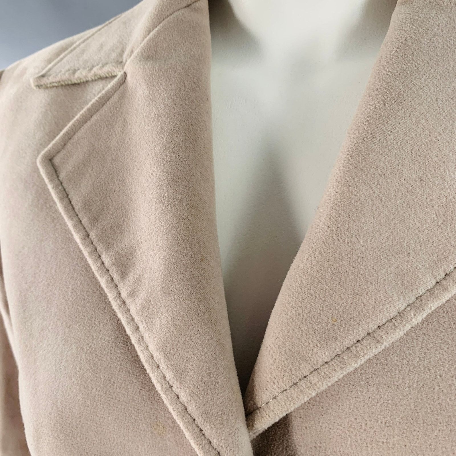 Other S Dusty Pink Velvet Single Breasted Jacket Blazer Size S / US 4 / IT 40 - 9 Thumbnail