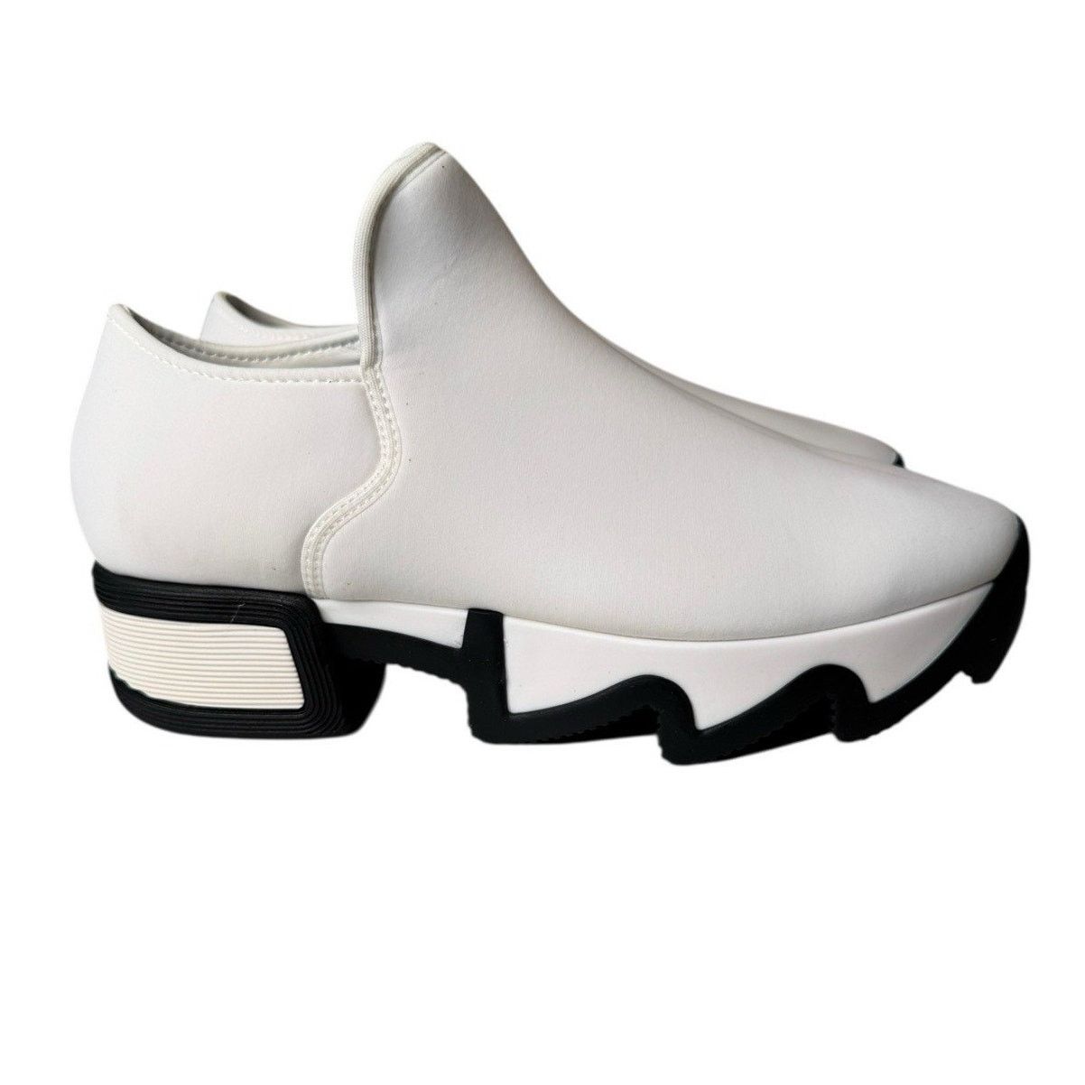 Other iRi NYC WES White Neoprene Streetwear Sneakers Unisex Size US 9.5 / IT 39.5 - 1 Thumbnail