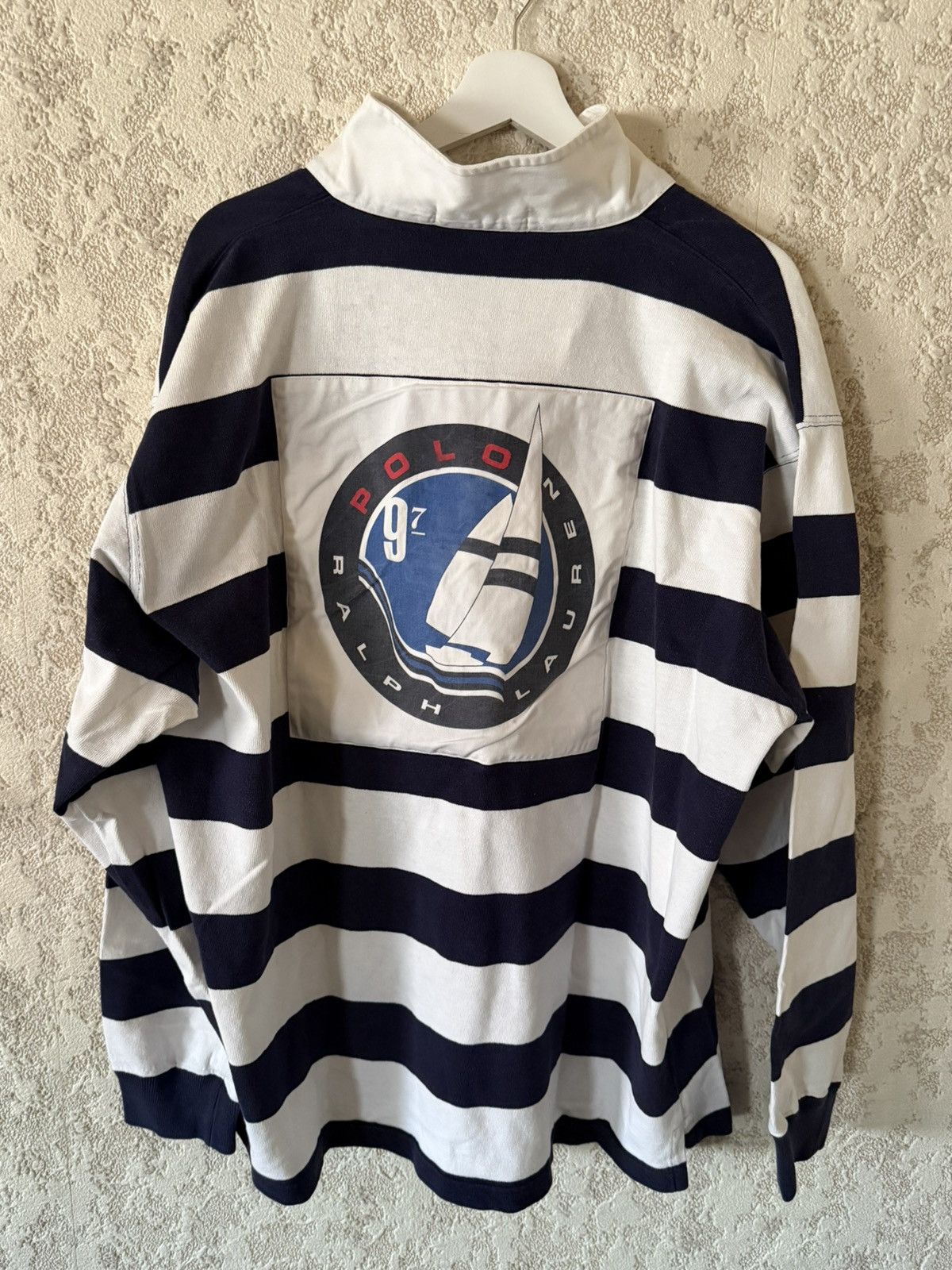 Polo Ralph Lauren Vintage Polo Ralph Lauren Rugby XL Rare Sailing Graphic Size US XL / EU 56 / 4 - 1 Thumbnail